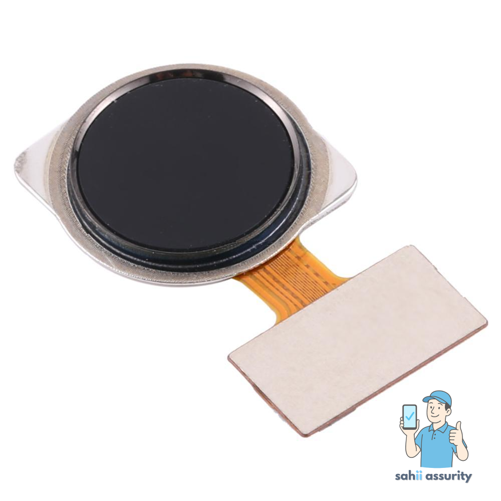 Fingerprint Sensor with Flex Cable for Xiaomi Redmi 8 Black thumbnail